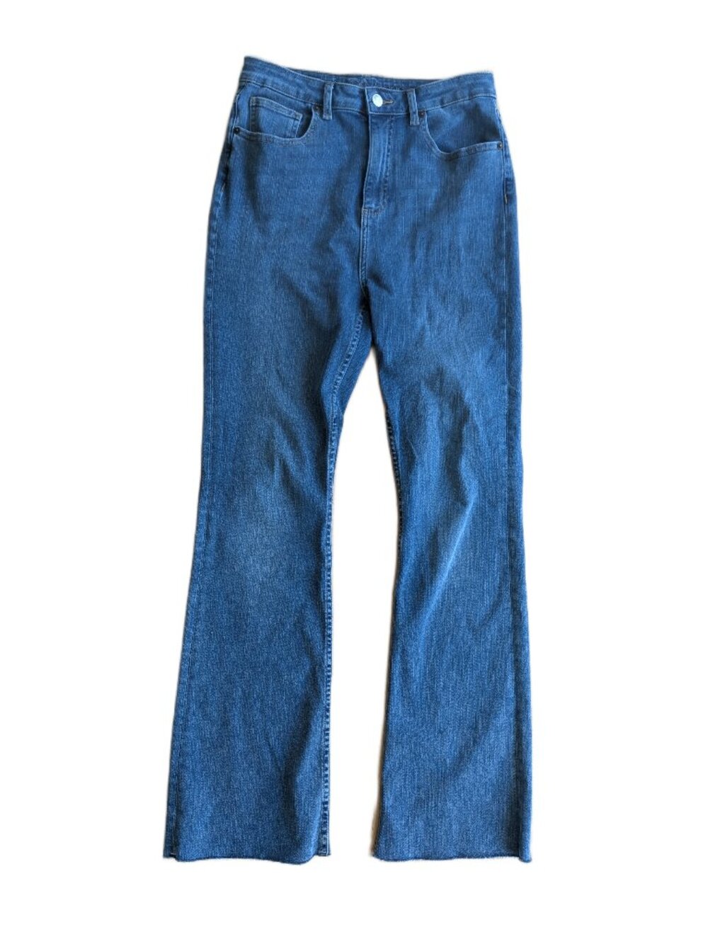 High Rise Flare Leg Yoga Jeans